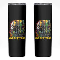 Legend Bob Skinny Tumbler One Love Heart Destiny King Of Reggae - Wonder Print Shop