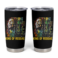Legend Bob Tumbler Cup One Love Heart Destiny King Of Reggae - Wonder Print Shop