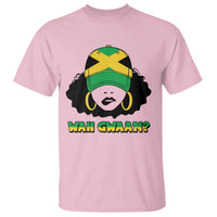 Jamaican Girl T Shirt Wah Gwaan Jamaica Flag - Wonder Print Shop