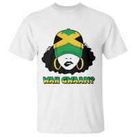 Jamaican Girl T Shirt Wah Gwaan Jamaica Flag - Wonder Print Shop