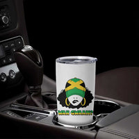 Jamaican Girl Tumbler Cup Wah Gwaan Jamaica Flag - Wonder Print Shop