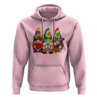 Three Hippie Gnomes Peace Retro Tie Dye Flower Hoodie - Wonder Print Shop