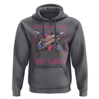 Harris Walz Feminist Hoodie Control Guns Not Girls Women's Rights Roses Uterus - Wonder Print Shop