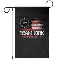 Team Kirk 2025 Garden Flag Charlie Kirk Freedom Vintage American Flag - Wonder Print Shop