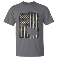 Turkey Hunting Camo US American Flag Thanksgiving T Shirt - Wonder Print Shop