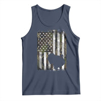 Turkey Hunting Camo US American Flag Thanksgiving Tank Top - Wonder Print Shop