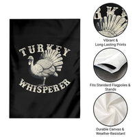 Funny Turkey Whisperer Garden Flag Thanksgiving Turkey Hunting Season - Wonder Print Shop