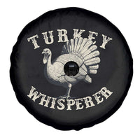 Funny Turkey Whisperer Spare Tire Cover Thanksgiving Turkey Hunting Season - Wonder Print Shop