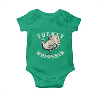 Funny Turkey Whisperer Baby Onesie Thanksgiving Turkey Hunting Season - Wonder Print Shop