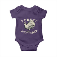 Funny Turkey Whisperer Baby Onesie Thanksgiving Turkey Hunting Season - Wonder Print Shop
