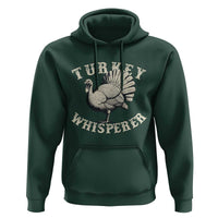 Funny Turkey Whisperer Hoodie Thanksgiving Turkey Hunting Season - Wonder Print Shop