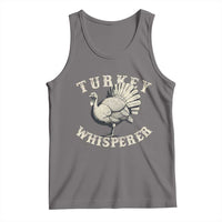 Funny Turkey Whisperer Tank Top Thanksgiving Turkey Hunting Season - Wonder Print Shop