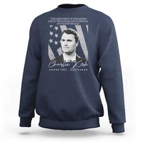 Charlie Kirk Sweatshirt The Greatness Of Our Nation Lies In The Power And Potential Of Its Individuals - Wonder Print Shop