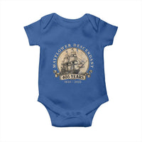 Mayflower Descendant Baby Onesie 405 Years Pilgrim Fathers Thanksgiving History - Wonder Print Shop