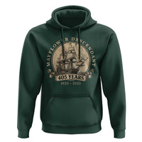 Mayflower Descendant Hoodie 405 Years Pilgrim Fathers Thanksgiving History - Wonder Print Shop