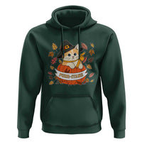 Funny Thanksgiving Cat Lover Hoodie Purritans Pilgrim Puritans Hat - Wonder Print Shop