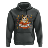 Funny Thanksgiving Cat Lover Hoodie Purritans Pilgrim Puritans Hat - Wonder Print Shop