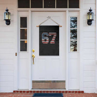 Funny Six Seven 67 Meme Vintage American Flag Garden Flag - Wonder Print Shop