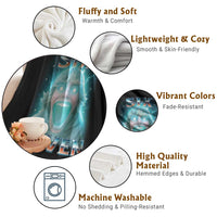 Funny Six Seven The Mason 67 Kid Gen Alpha Meme Throw Blanket - Wonder Print Shop