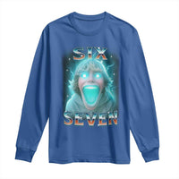 Funny Six Seven The Mason 67 Kid Gen Alpha Meme Long Sleeve Shirt - Wonder Print Shop