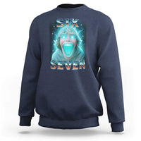 Funny Six Seven The Mason 67 Kid Gen Alpha Meme Sweatshirt - Wonder Print Shop