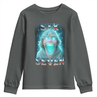 Funny Six Seven The Mason 67 Kid Gen Alpha Meme Youth Sweatshirt - Wonder Print Shop