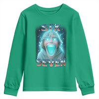 Funny Six Seven The Mason 67 Kid Gen Alpha Meme Youth Sweatshirt - Wonder Print Shop