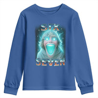Funny Six Seven The Mason 67 Kid Gen Alpha Meme Youth Sweatshirt - Wonder Print Shop