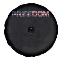 Freedom Patriotic Motivational Quote American Flag Spare Tire Cover - Wonder Print Shop