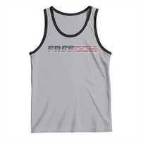 Freedom Patriotic Motivational Quote American Flag Tank Top - Wonder Print Shop