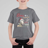 Funny Yule T Shirt For Kid Dear Santa Just Bring Goats Krampus - Wonder Print Shop