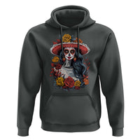 Day Of The Dead Hoodie La Catrina De Los Muertos Sugar Skull