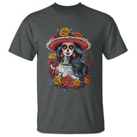 Day Of The Dead T Shirt La Catrina De Los Muertos Sugar Skull - Wonder Print Shop