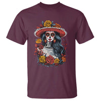 Day Of The Dead T Shirt La Catrina De Los Muertos Sugar Skull - Wonder Print Shop