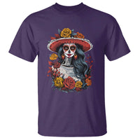 Day Of The Dead T Shirt La Catrina De Los Muertos Sugar Skull - Wonder Print Shop