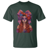Day Of The Dead T Shirt La Catrina Coquette Calaca Face Painting - Wonder Print Shop