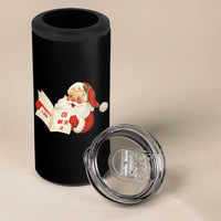Funny 67 Christmas Santa 4 in 1 Can Cooler Tumbler Naughty List Kids Who Say Six Seven Meme - Wonder Print Shop