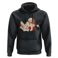 Funny 67 Christmas Santa Hoodie Naughty List Kids Who Say Six Seven Meme - Wonder Print Shop