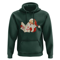 Funny 67 Christmas Santa Hoodie Naughty List Kids Who Say Six Seven Meme - Wonder Print Shop