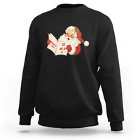 Funny 67 Christmas Santa Sweatshirt Naughty List Kids Who Say Six Seven Meme - Wonder Print Shop