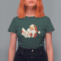 Funny 67 Christmas Santa T Shirt For Women Naughty List Kids Who Say Six Seven Meme - Wonder Print Shop