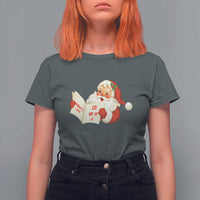 Funny 67 Christmas Santa T Shirt For Women Naughty List Kids Who Say Six Seven Meme - Wonder Print Shop