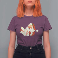 Funny 67 Christmas Santa T Shirt For Women Naughty List Kids Who Say Six Seven Meme - Wonder Print Shop