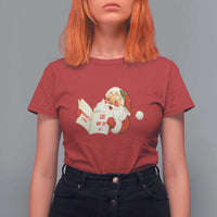 Funny 67 Christmas Santa T Shirt For Women Naughty List Kids Who Say Six Seven Meme - Wonder Print Shop