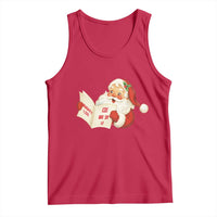 Funny 67 Christmas Santa Tank Top Naughty List Kids Who Say Six Seven Meme - Wonder Print Shop