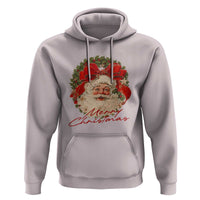 Merry Christmas Vintage Retro Santa Claus Coquette Hoodie - Wonder Print Shop