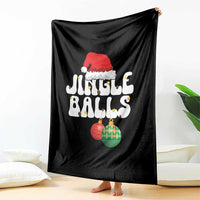 Christmas Jingle Balls Throw Blanket Funny Xmas Couple Matching - Wonder Print Shop