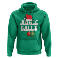 Christmas Jingle Balls Hoodie Funny Xmas Couple Matching - Wonder Print Shop