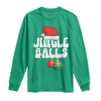 Christmas Jingle Balls Long Sleeve Shirt Funny Xmas Couple Matching - Wonder Print Shop