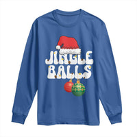 Christmas Jingle Balls Long Sleeve Shirt Funny Xmas Couple Matching - Wonder Print Shop